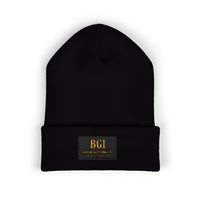 BGI Cuffed Beanie — White