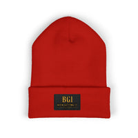 BGI Cuffed Beanie — White