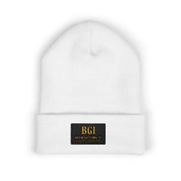BGI Cuffed Beanie — White